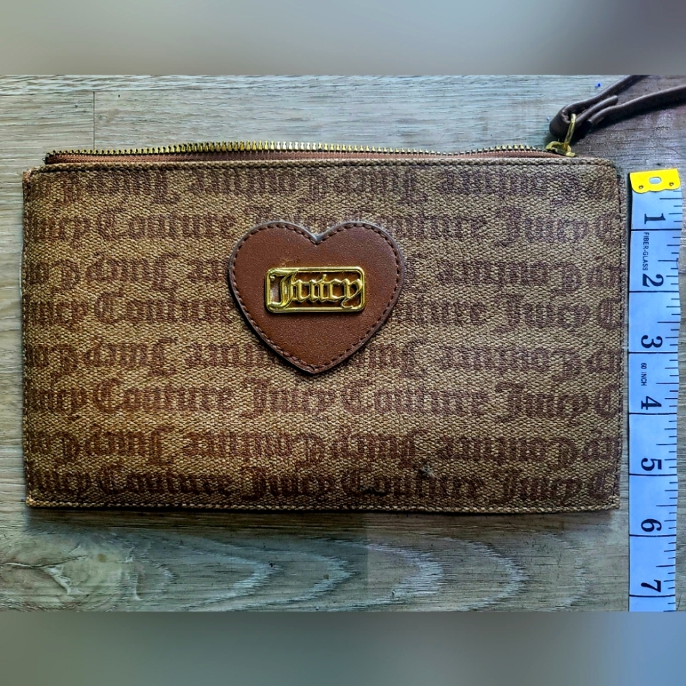 Juicy Couture Brown Wristlet